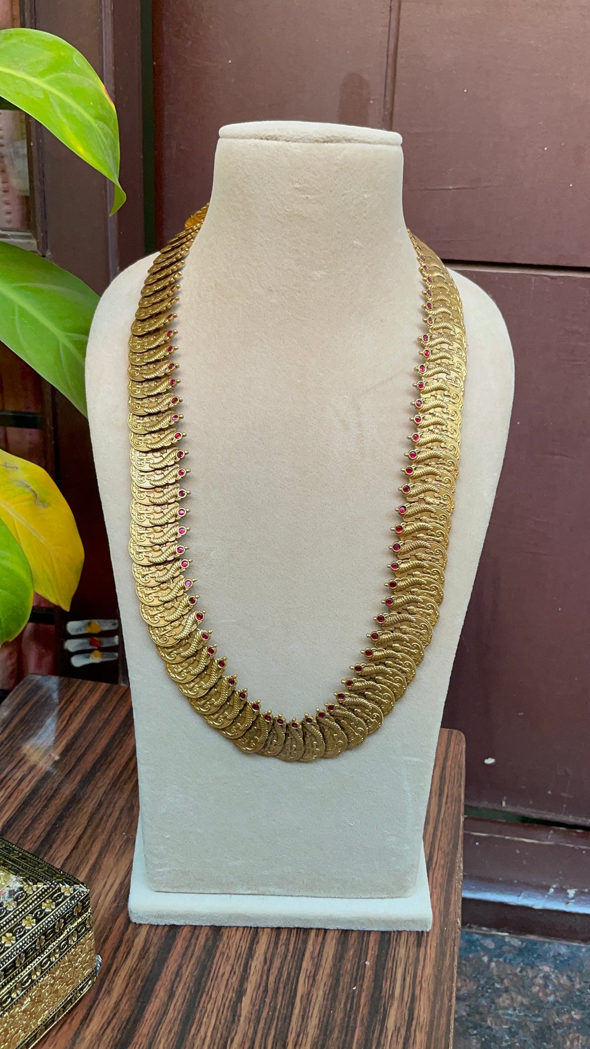 Rashmika Long kasumala Necklace