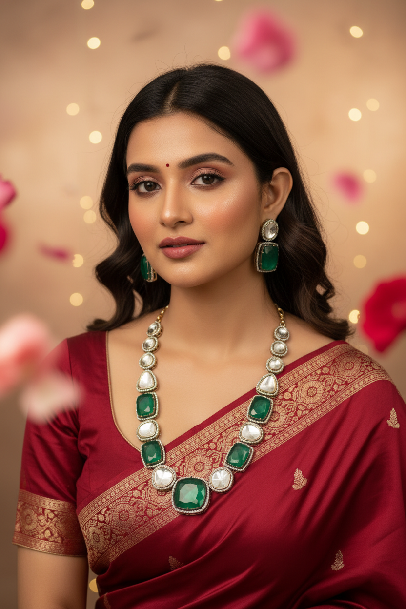 Viva Green Necklace Set