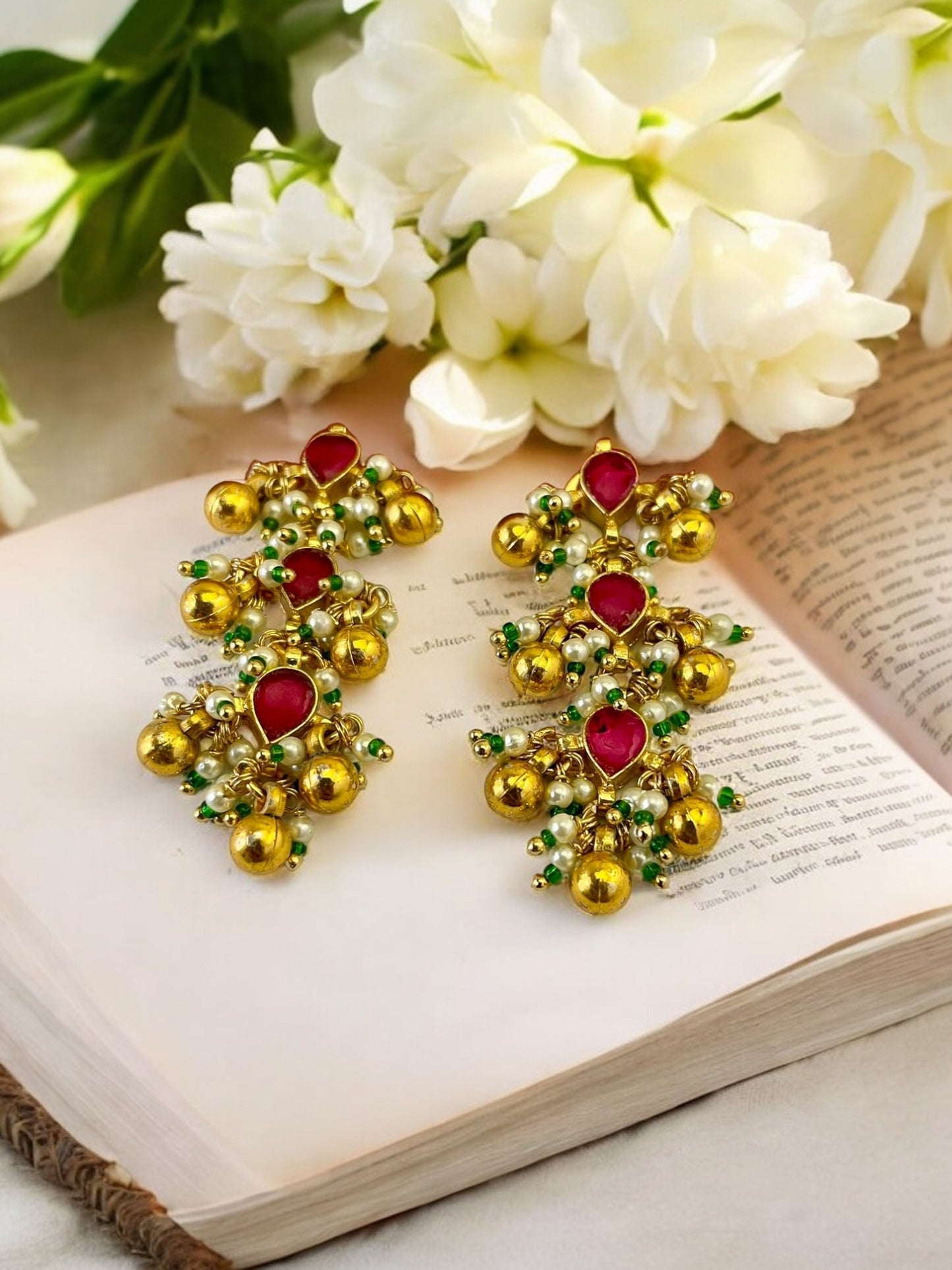 Prerita Pink Earring