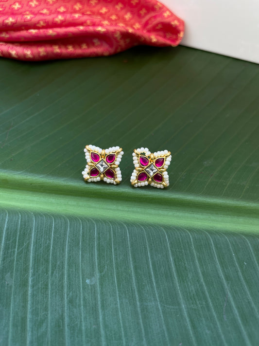 Milana green Stud Earring