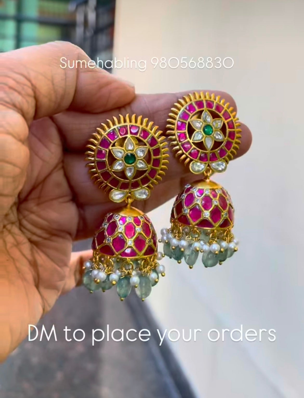 RISHU JHUMKI EARRING