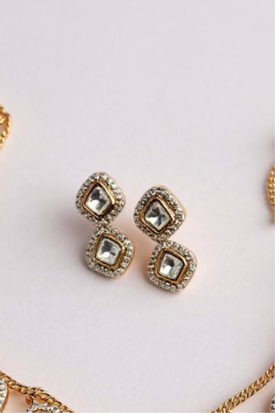 Sapthami Moissannite Necklace Set