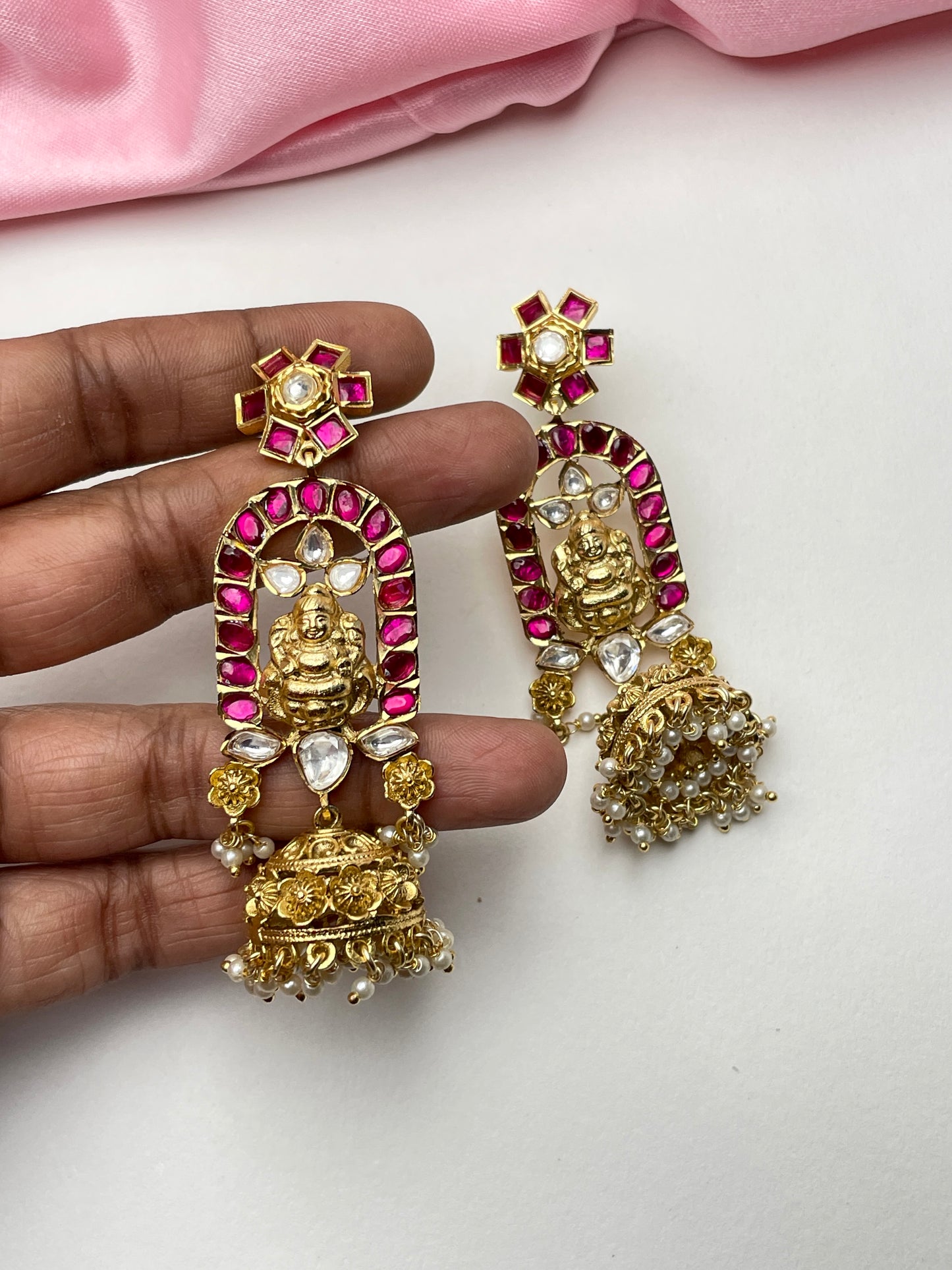 GANAVI POLKI EARRING