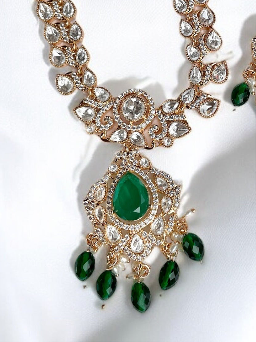 Padmini Moissannite Necklace Set