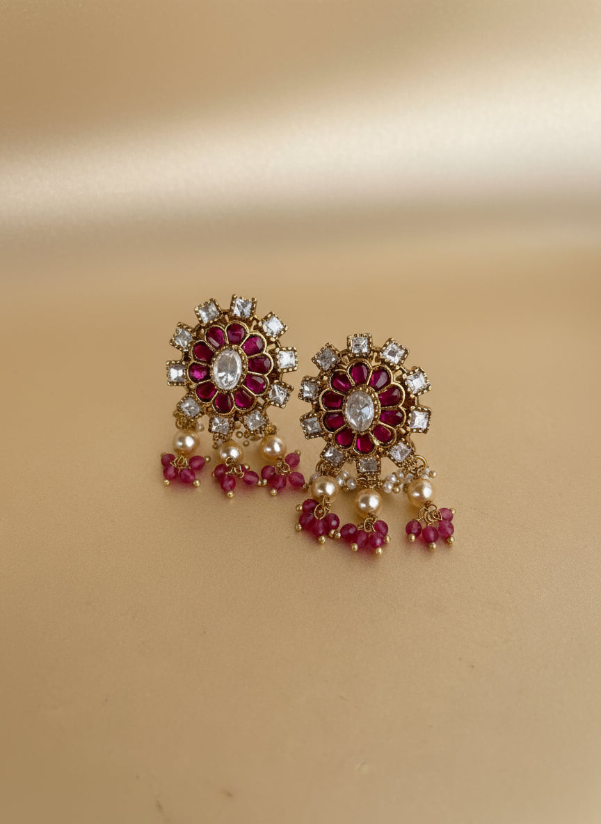 Adya Pink Choker Set