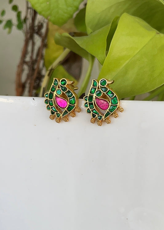 Milana green Stud Earring