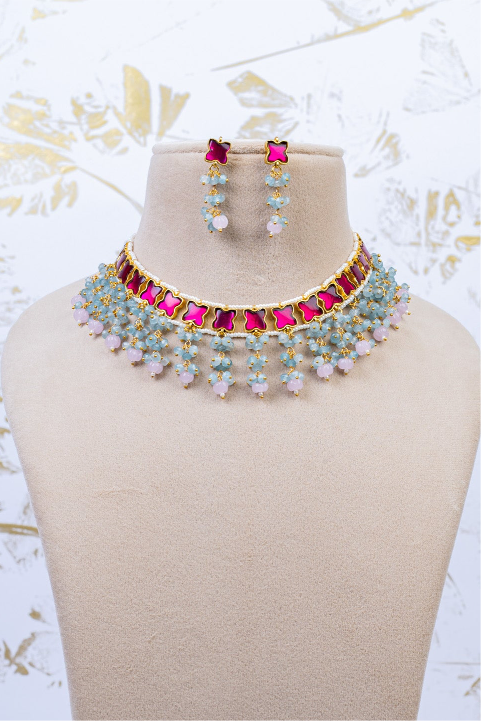 Prisha Choker Necklace Set