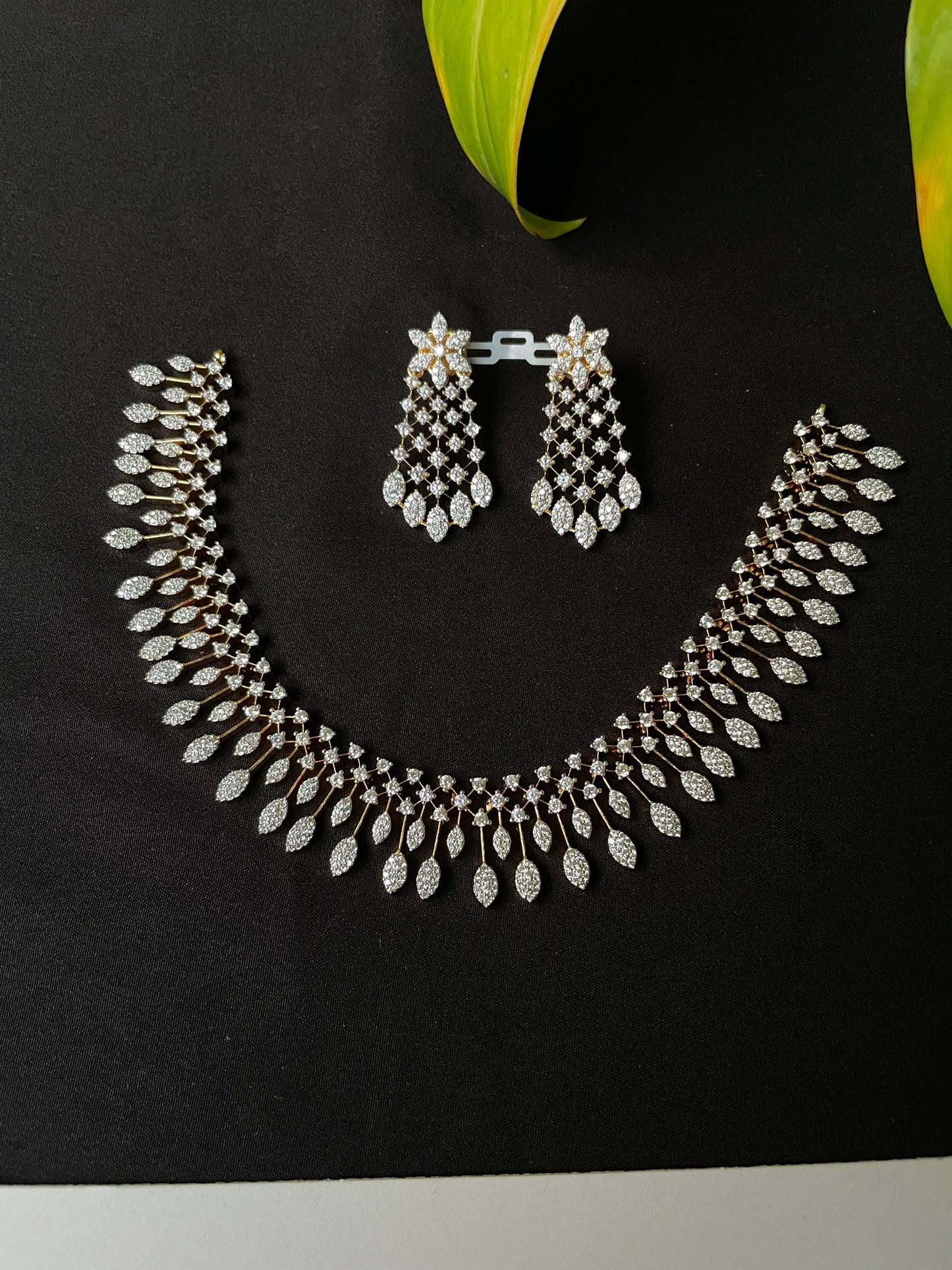 AADIRA CZ NECKLACE SET