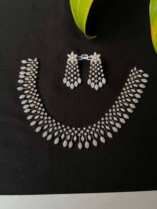 AADIRA CZ NECKLACE SET
