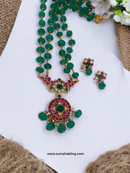 Trpthi Long Necklace Set