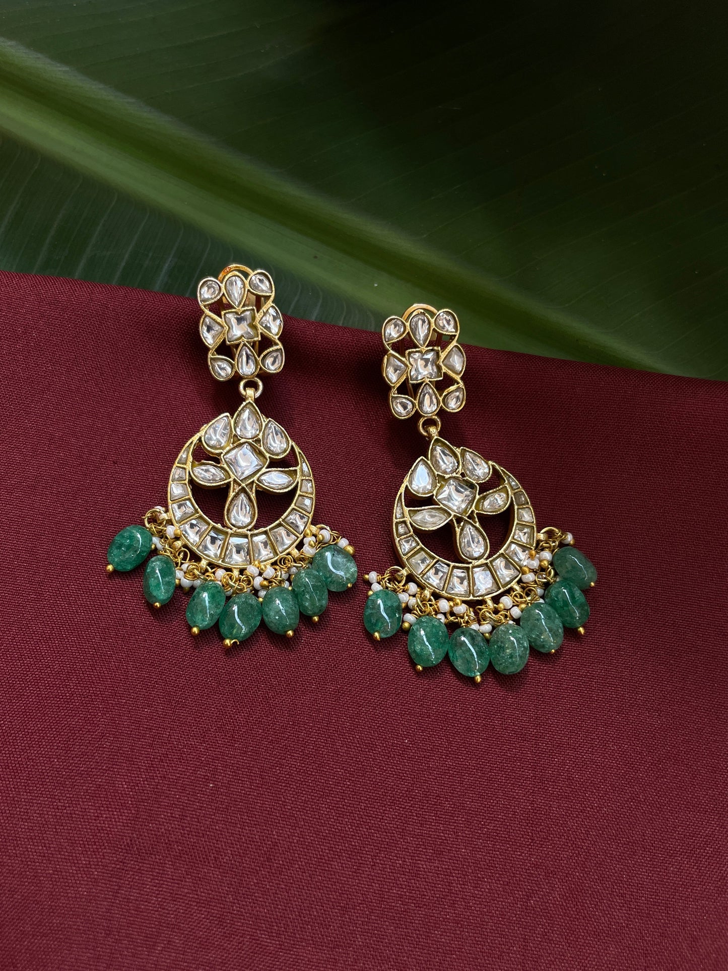 SOUPERNIKA CHANDBALI EARRING (Copy)