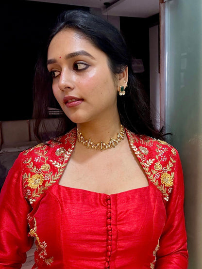 Titalee Green Choker set