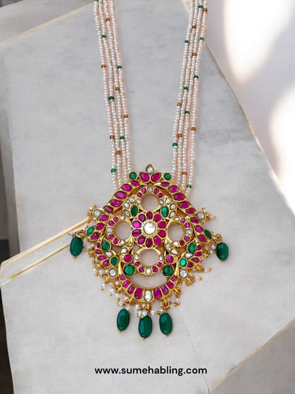 Pushpa Long Necklace