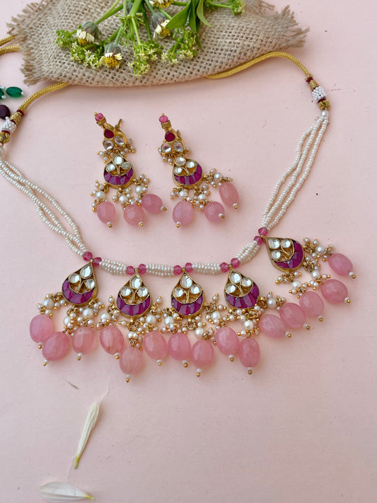 Aaradhaya Pastel Choker set