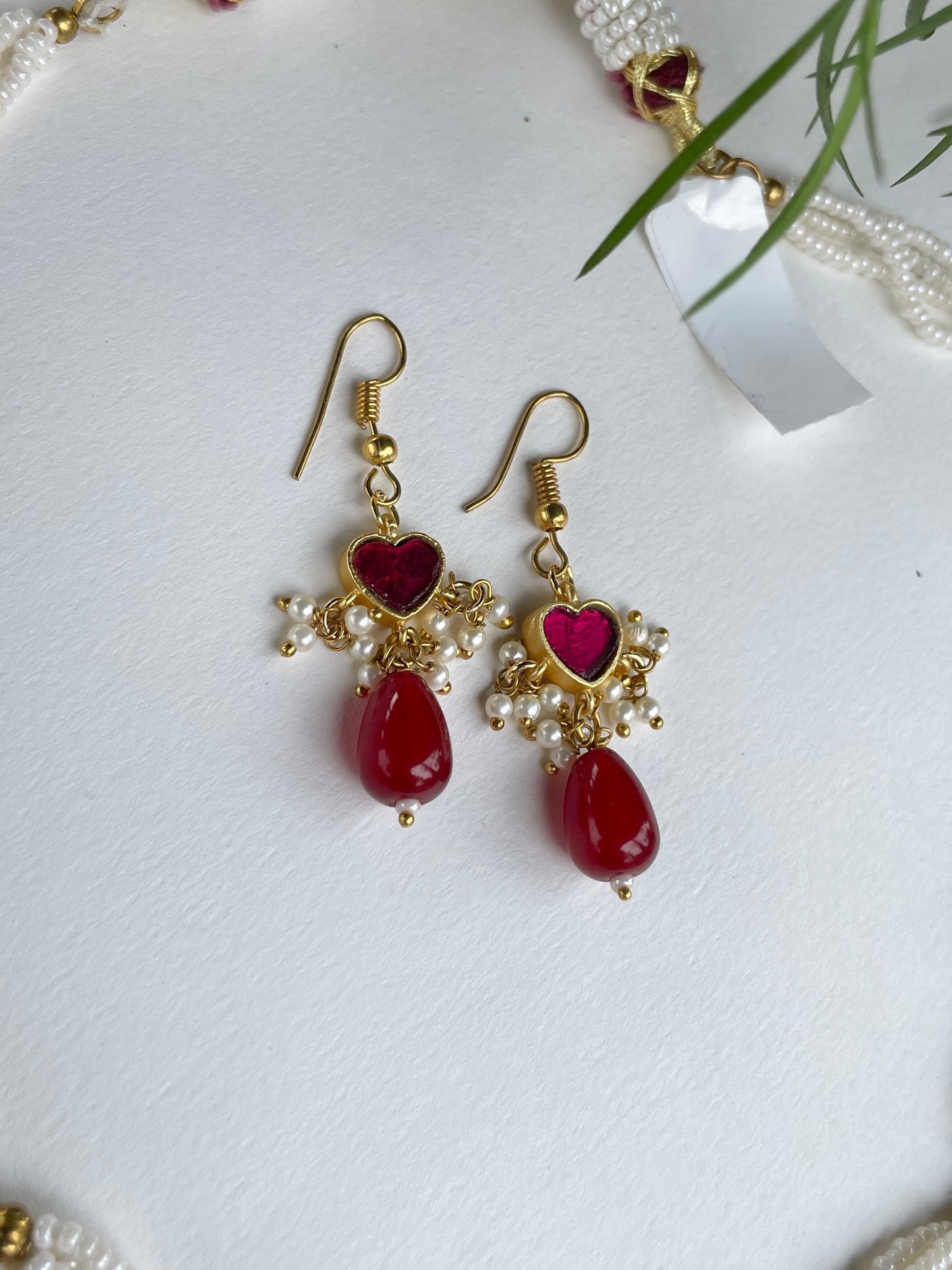 Malathi Red Necklace