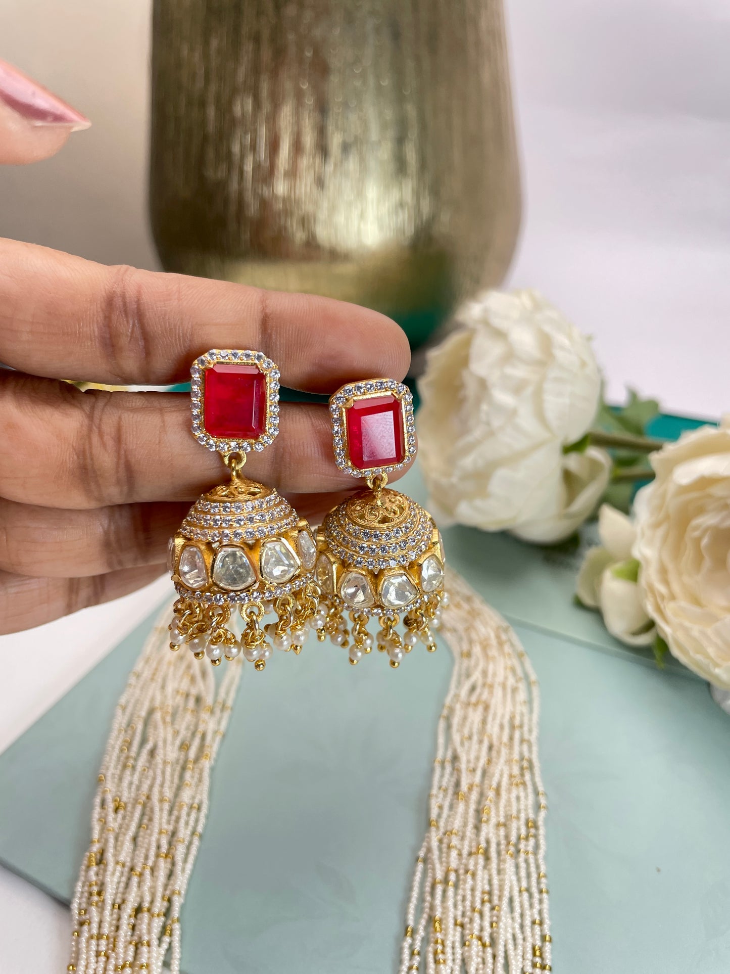 Anu Long Necklace Set