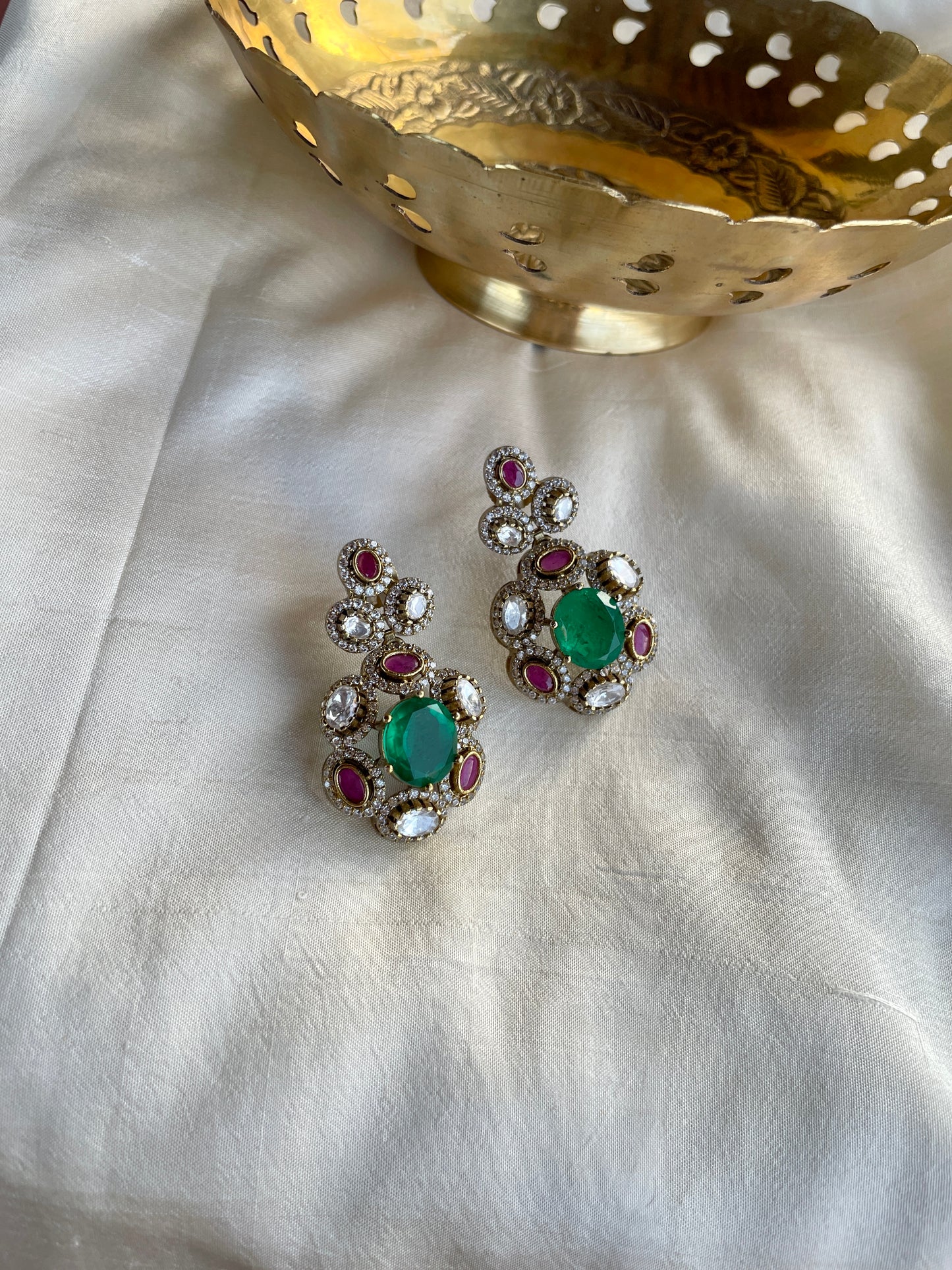 KALI GREEN NECKLACE SET