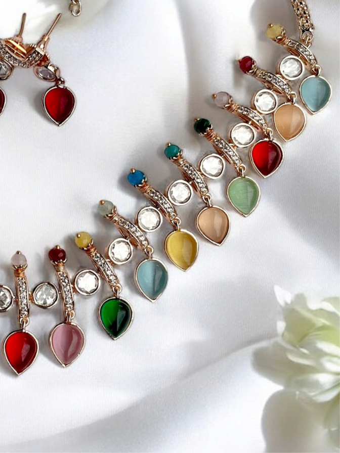 Rangi Moissannite Necklace Set