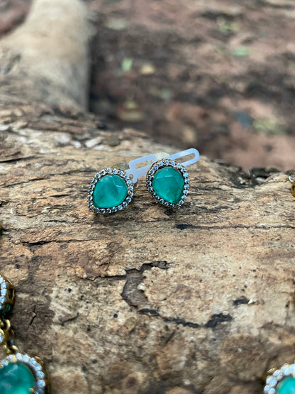 GIYA GREEN JEWELLERY SET