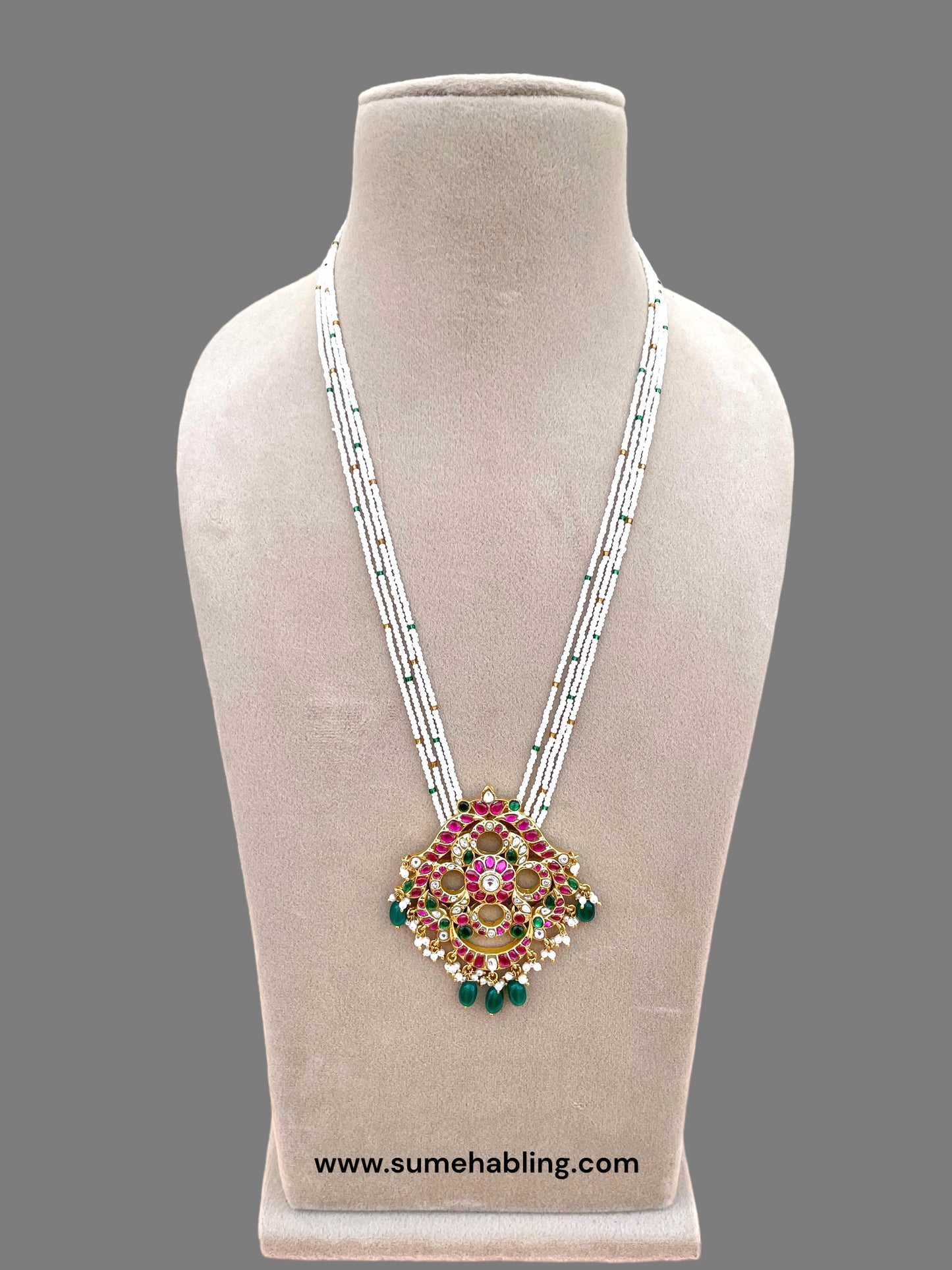 Pushpa Long Necklace