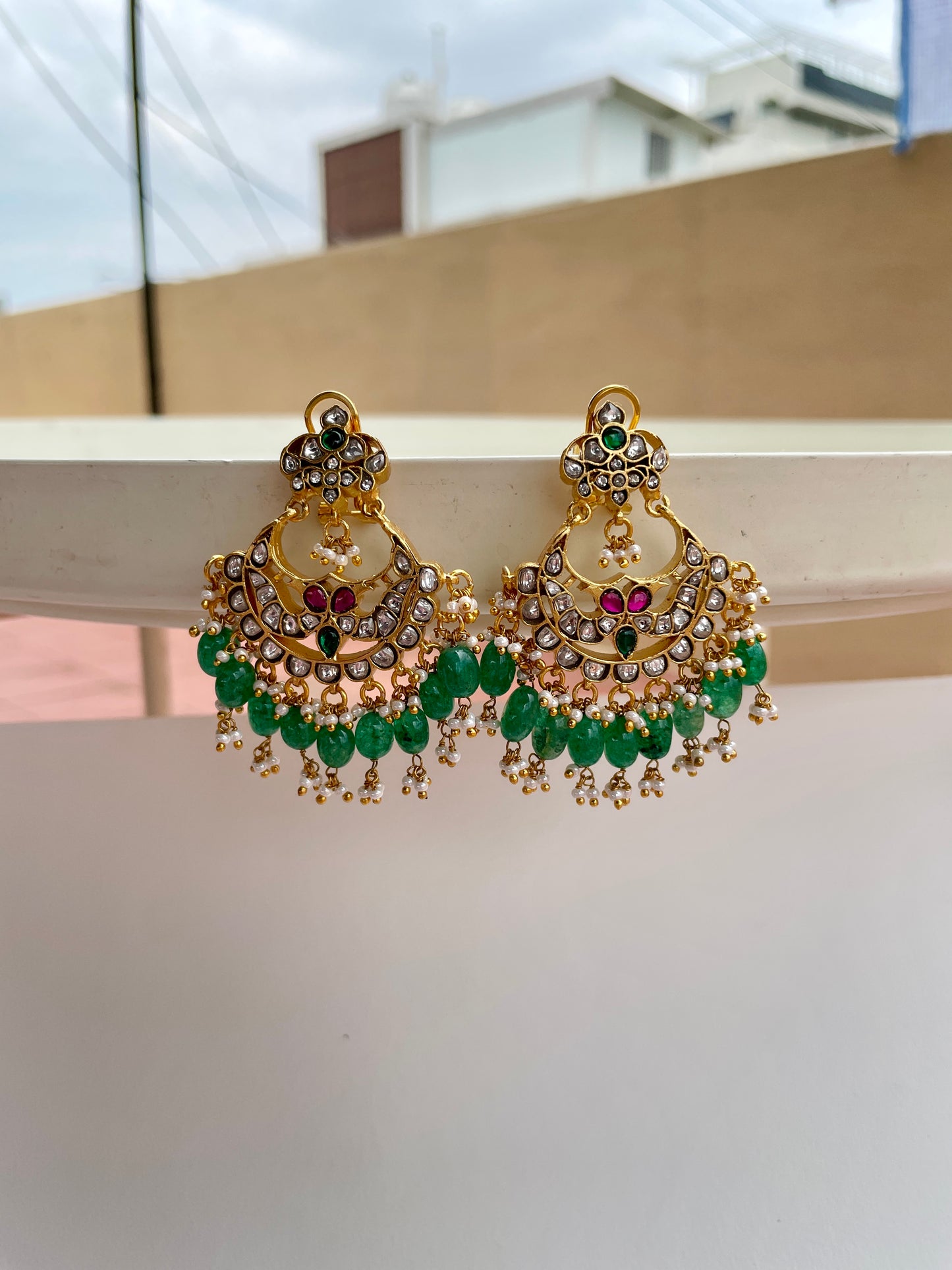 Pernika Chandbali Earrings