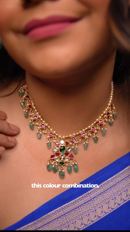 Priyaka Necklace (available on pre order, making time 3-4 weeks)