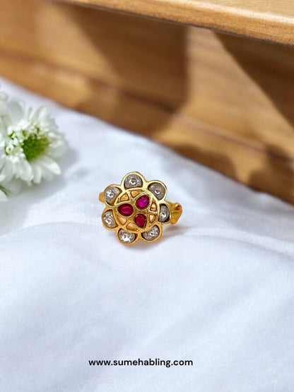 Rajlakshmi Adjustable Ring