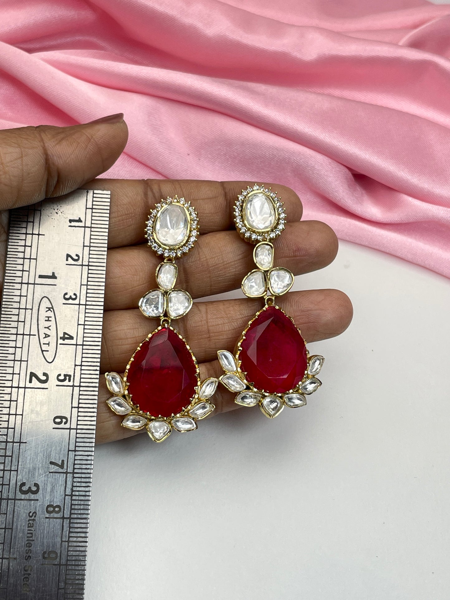 BAVANA POLKI EARRING