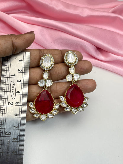 BAVANA POLKI EARRING