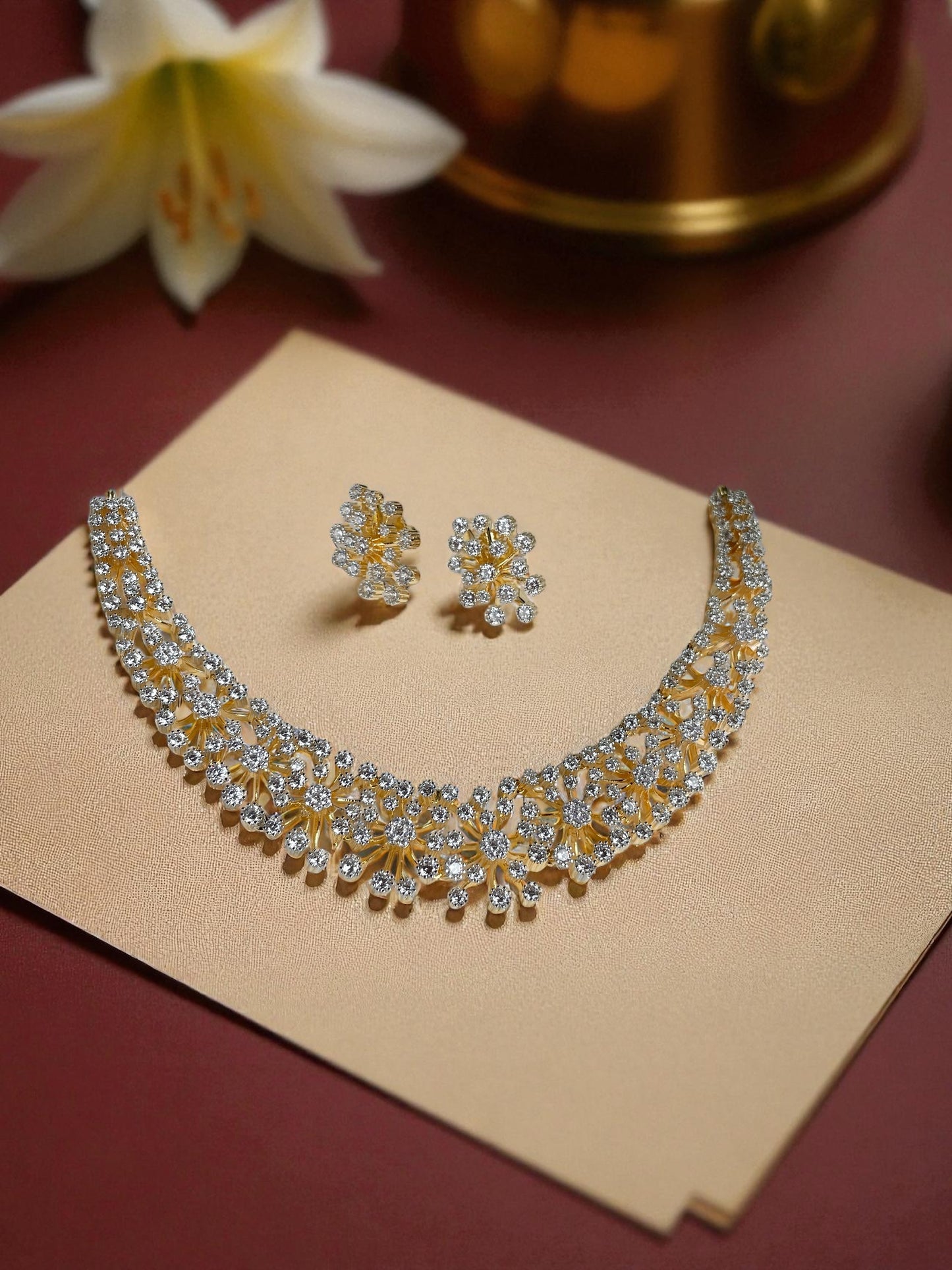 AMIA CZ NECKLACE SET