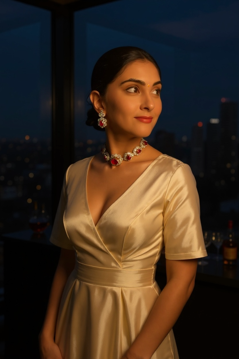 KALI RED NECKLACE SET