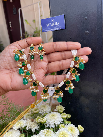 Malathi Green Necklace