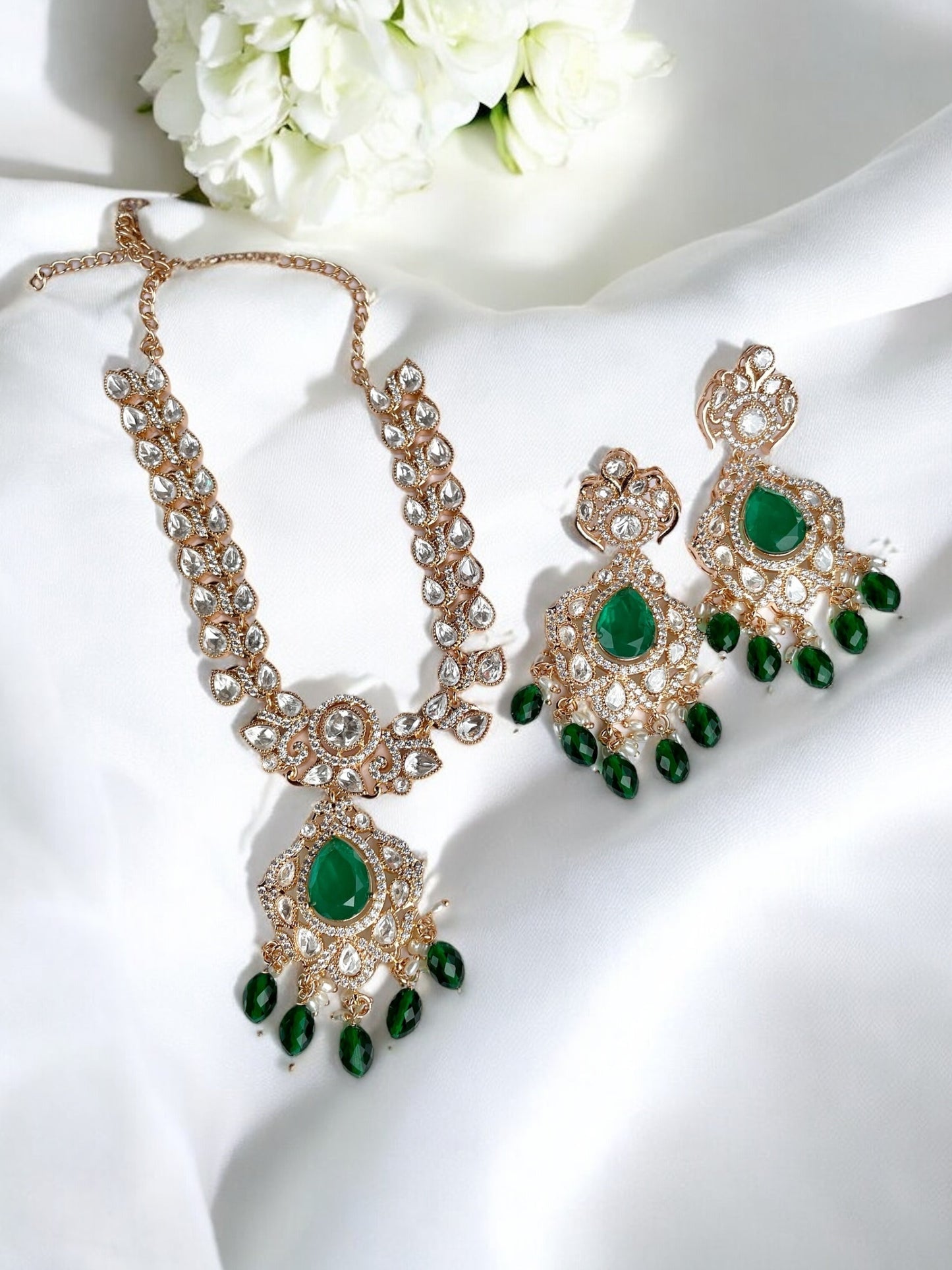 Padmini Moissannite Necklace Set