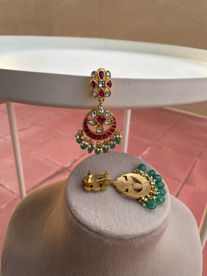 SOUPERNIKA CHANDBALI EARRING