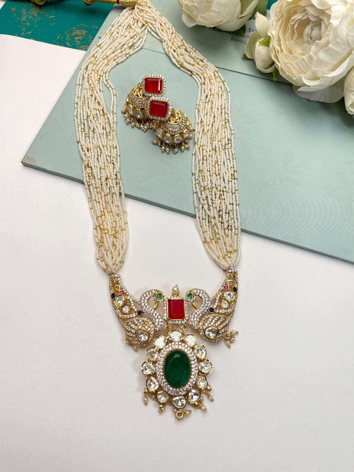 Anu Long Necklace Set