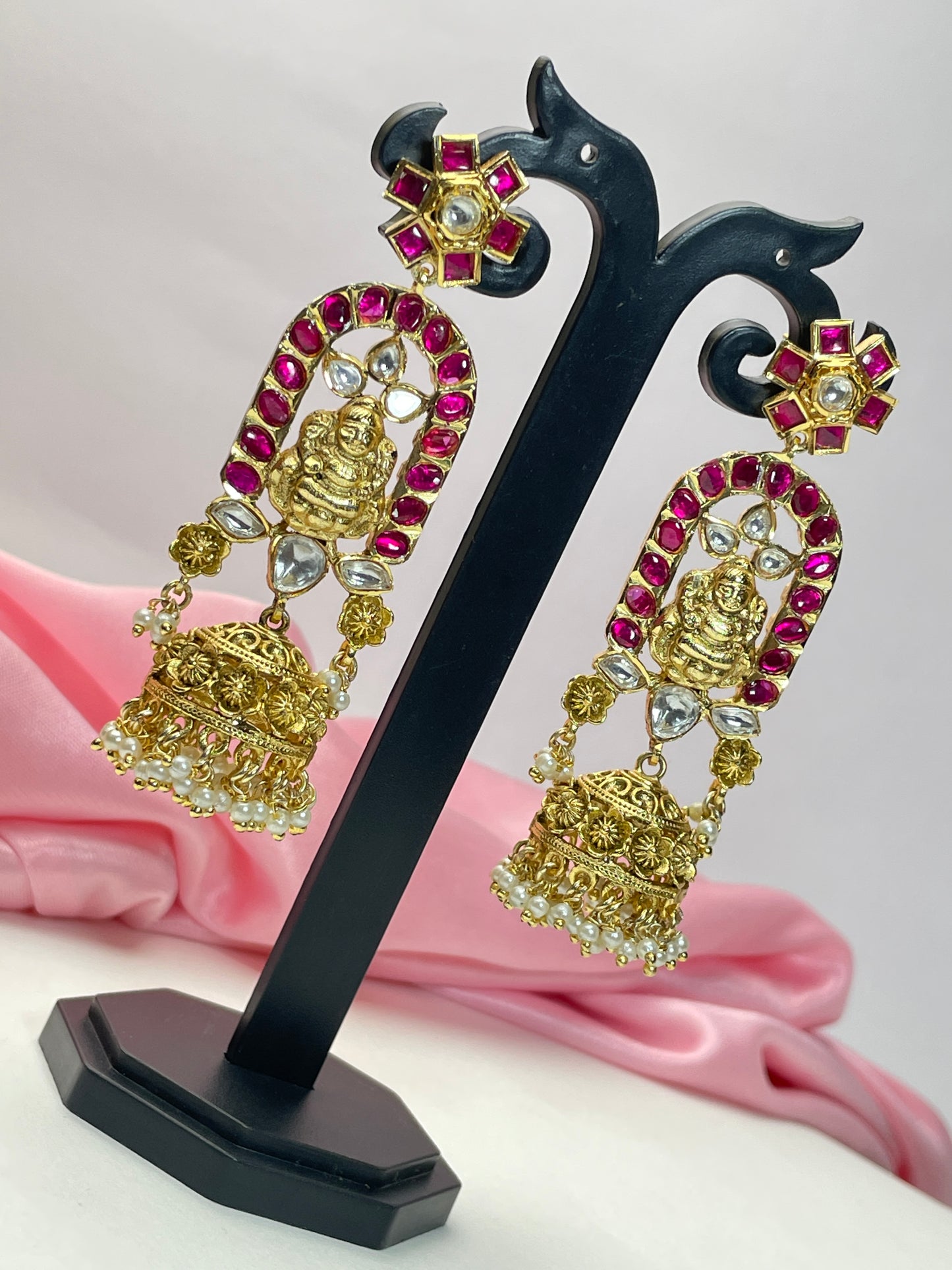 GANAVI POLKI EARRING