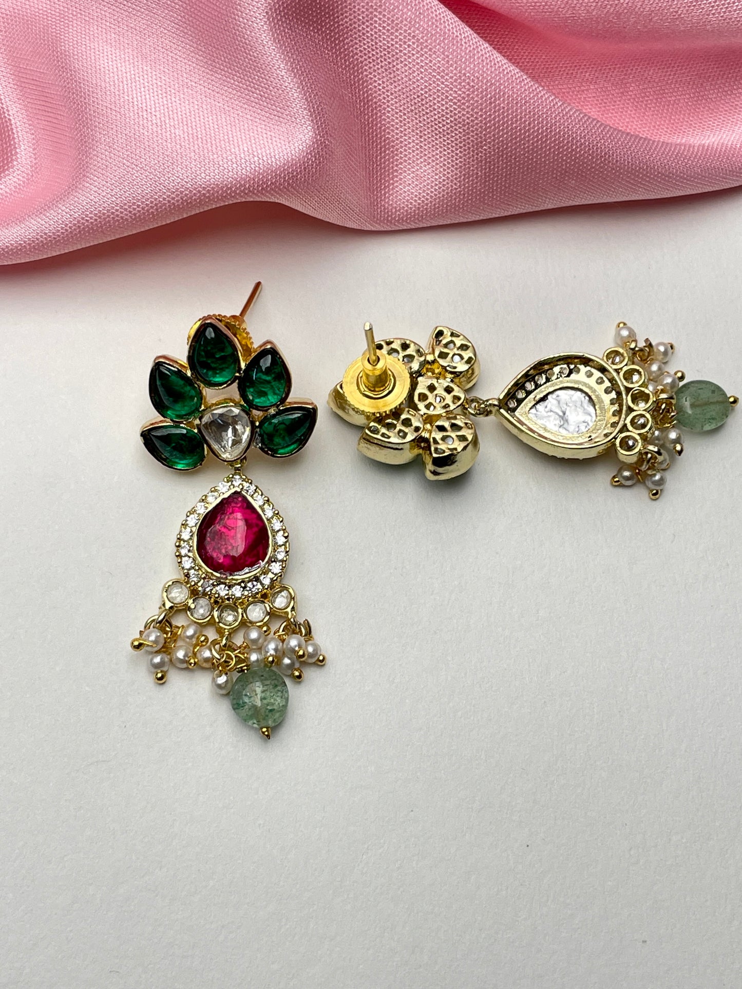 GOWRAVA POLKI EARRING