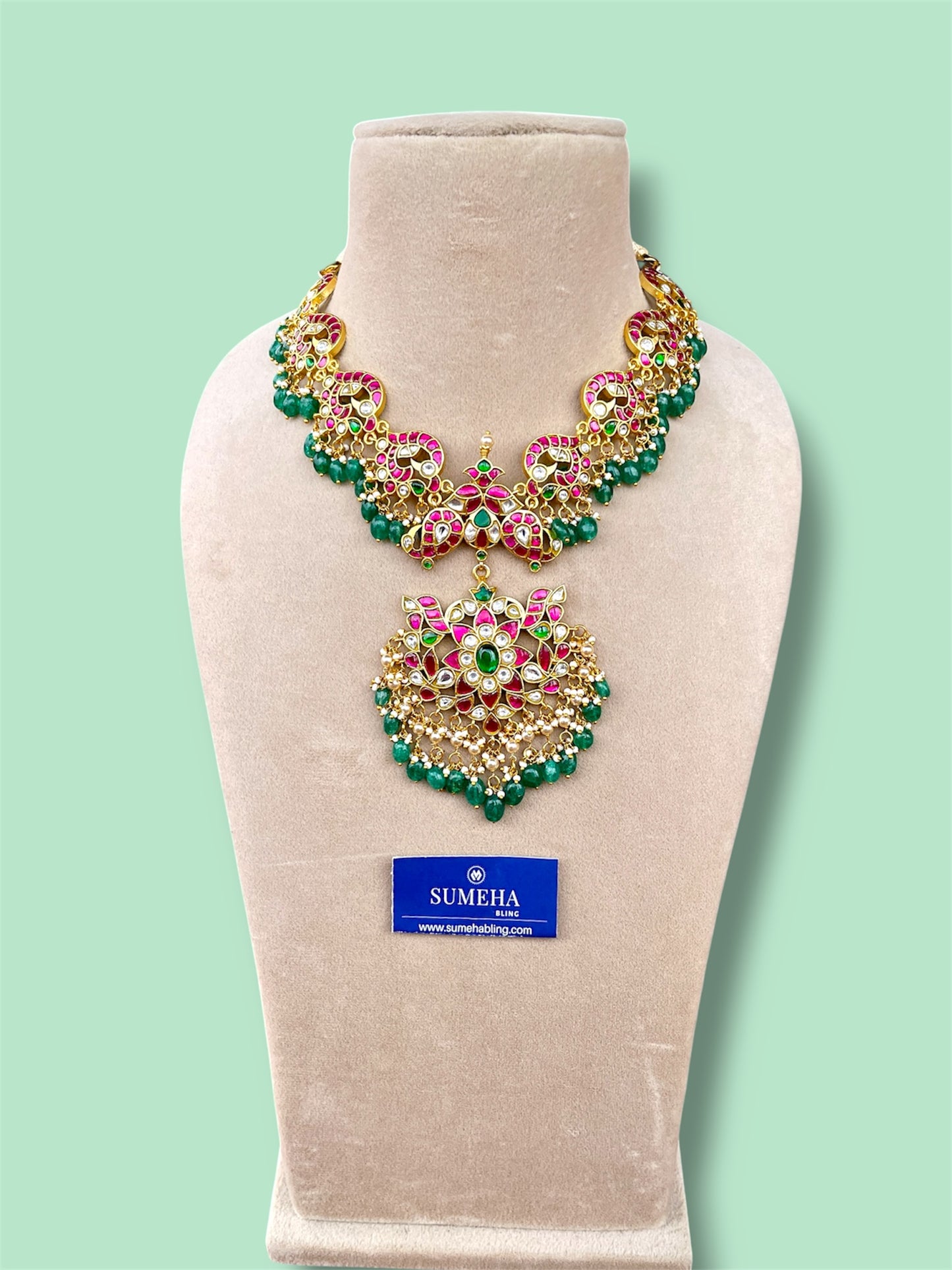 RIDRA JADAU NECKLACE