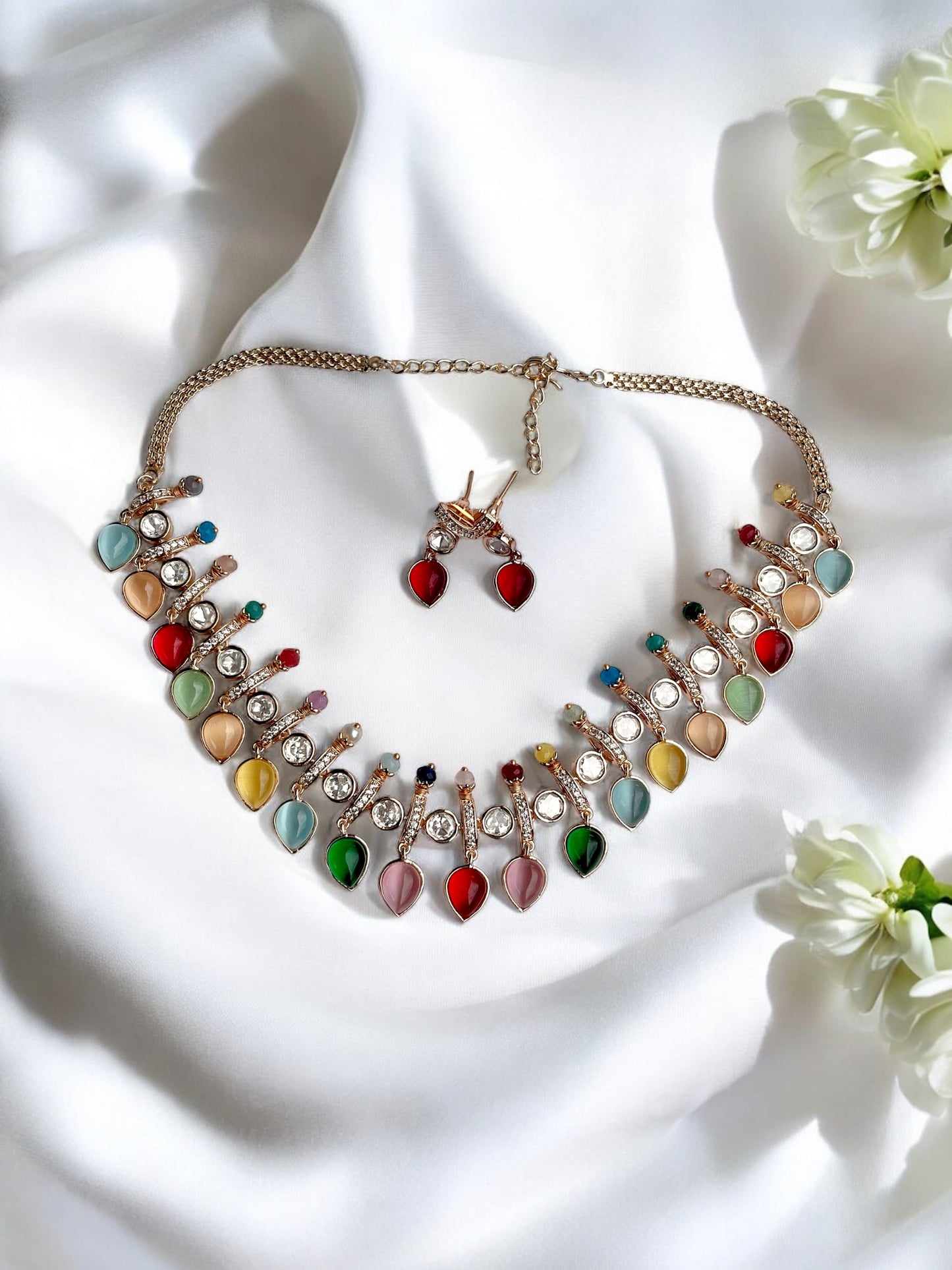 Rangi Moissannite Necklace Set