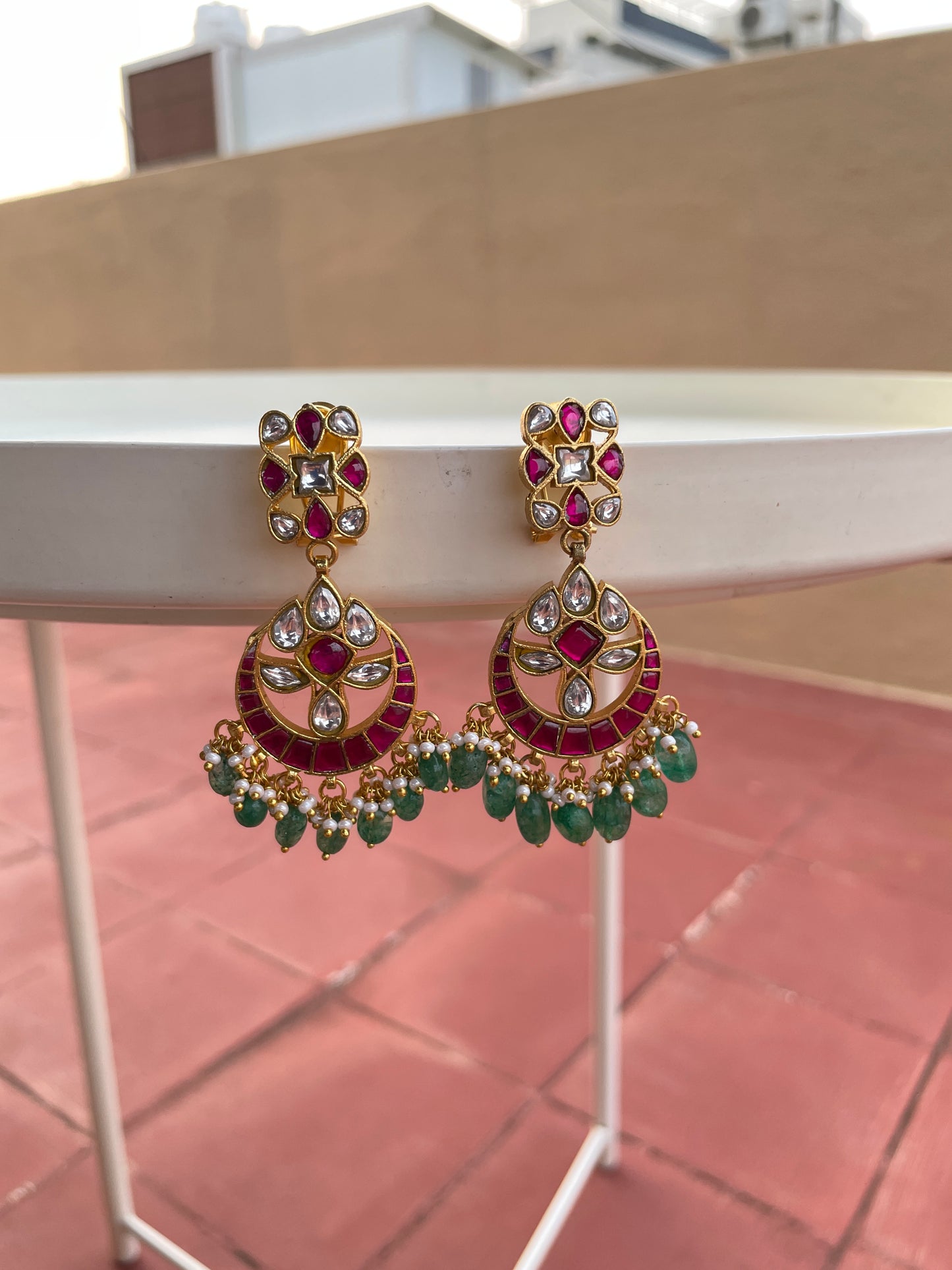 SOUPERNIKA CHANDBALI EARRING