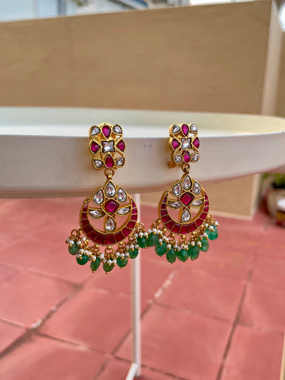 SOUPERNIKA CHANDBALI EARRING