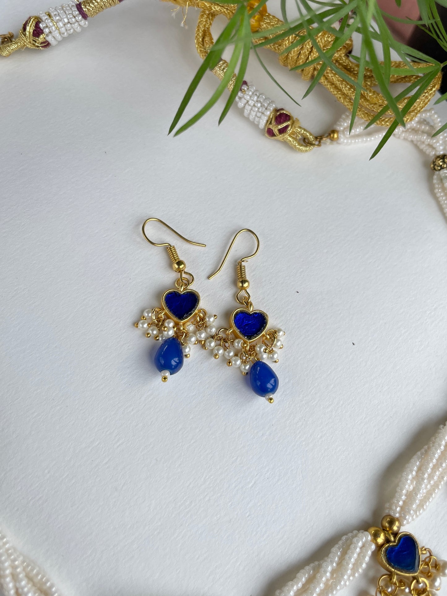 Malathi Blue Necklace