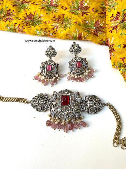 Nidhi Choker Necklace Set