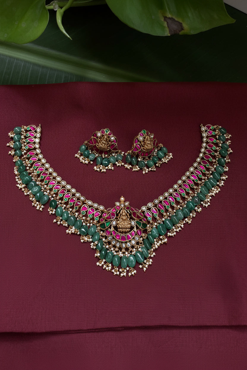 Reena jadau Necklace Set
