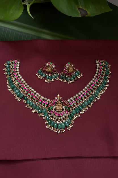 Reena jadau Necklace Set