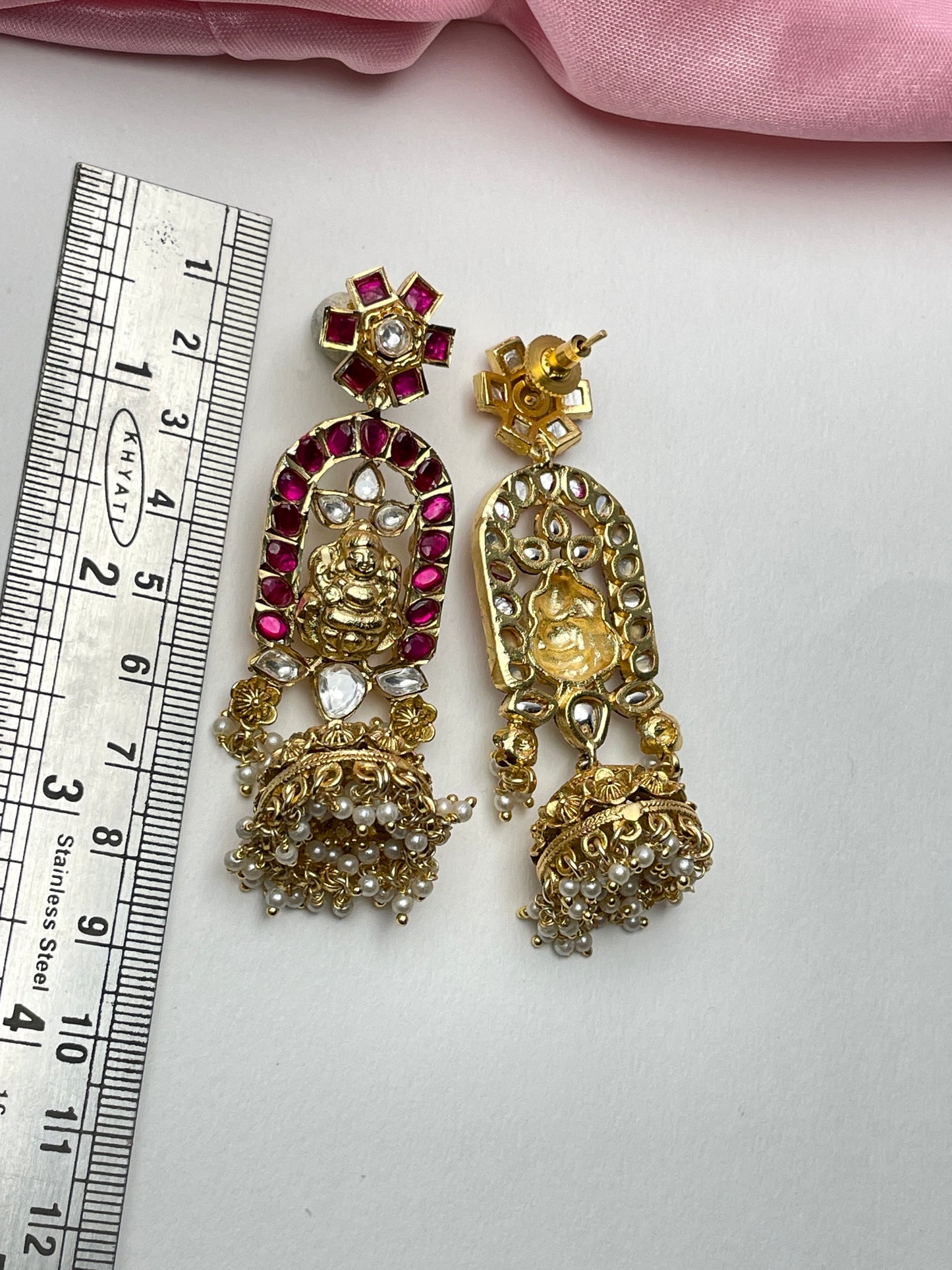 GANAVI POLKI EARRING