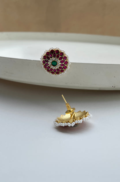 LEENA JADAU STUD EARRINGS