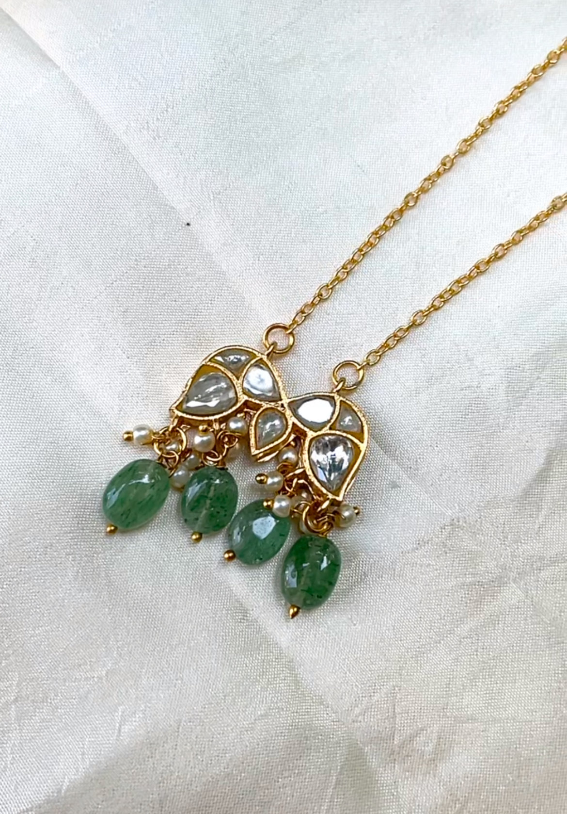 ANA KUNDAN PENDENT NECKLACE