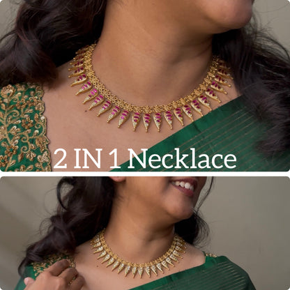 Nandi 2 in 1 Necklace