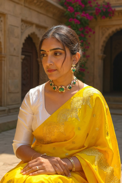 KALI GREEN NECKLACE SET